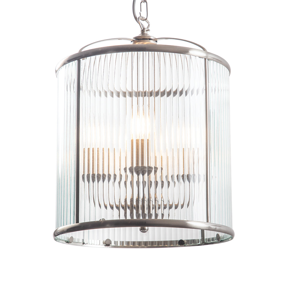 Fern Ribbed Light Lantern