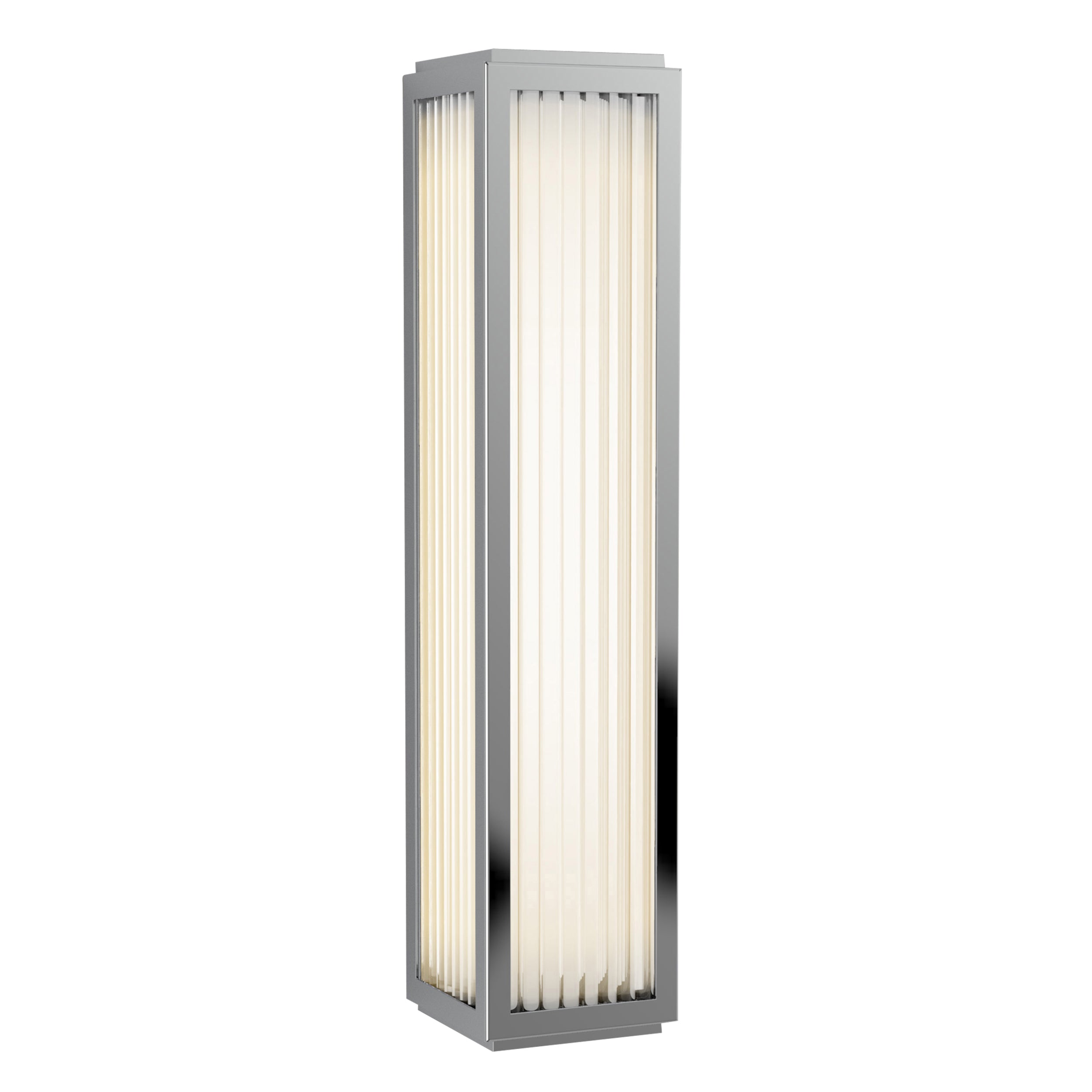 Boston 370/600 Bathroom Wall Light- Bronze/Polished Chrome Finishes