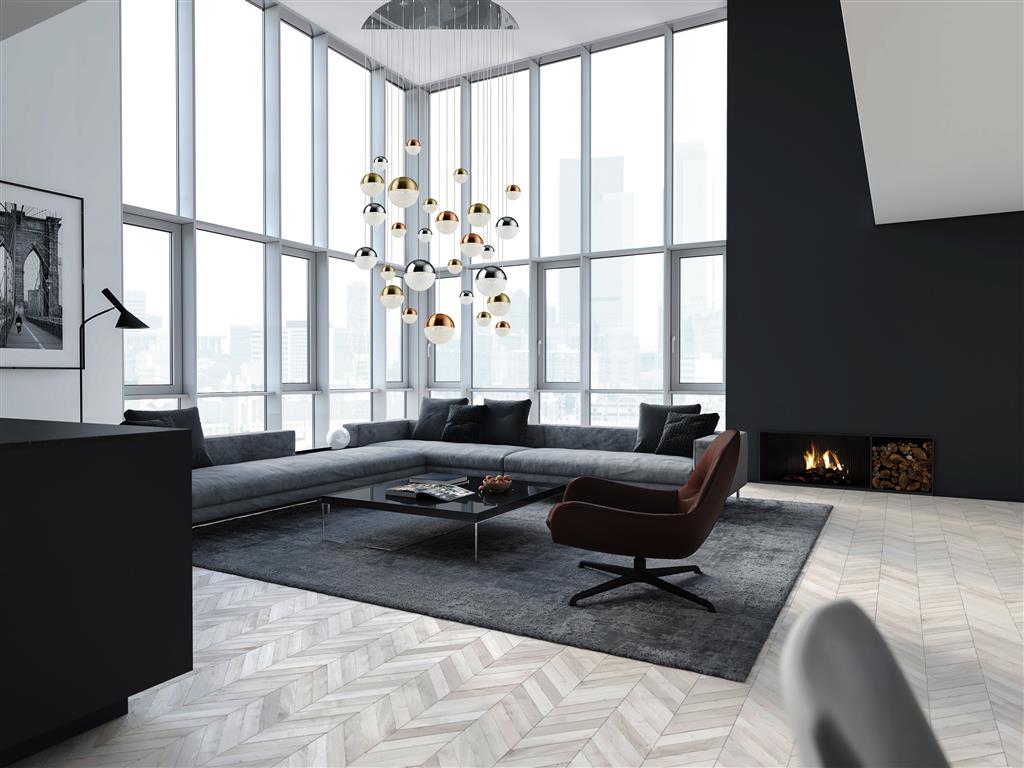 Planets 14/27/55Lt Multi-Drop - Copper, Chrome & Satin Brass Integrated LED