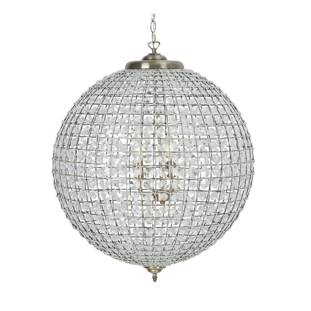 Ballon Crystal Ceiling Light In Various Sizes & Finishes