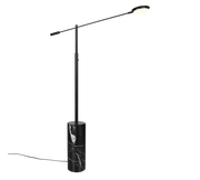 Fiore Floor lamp- Black/ Nickel Finishes