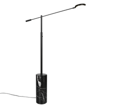 Fiore Floor lamp- Black/ Nickel Finishes