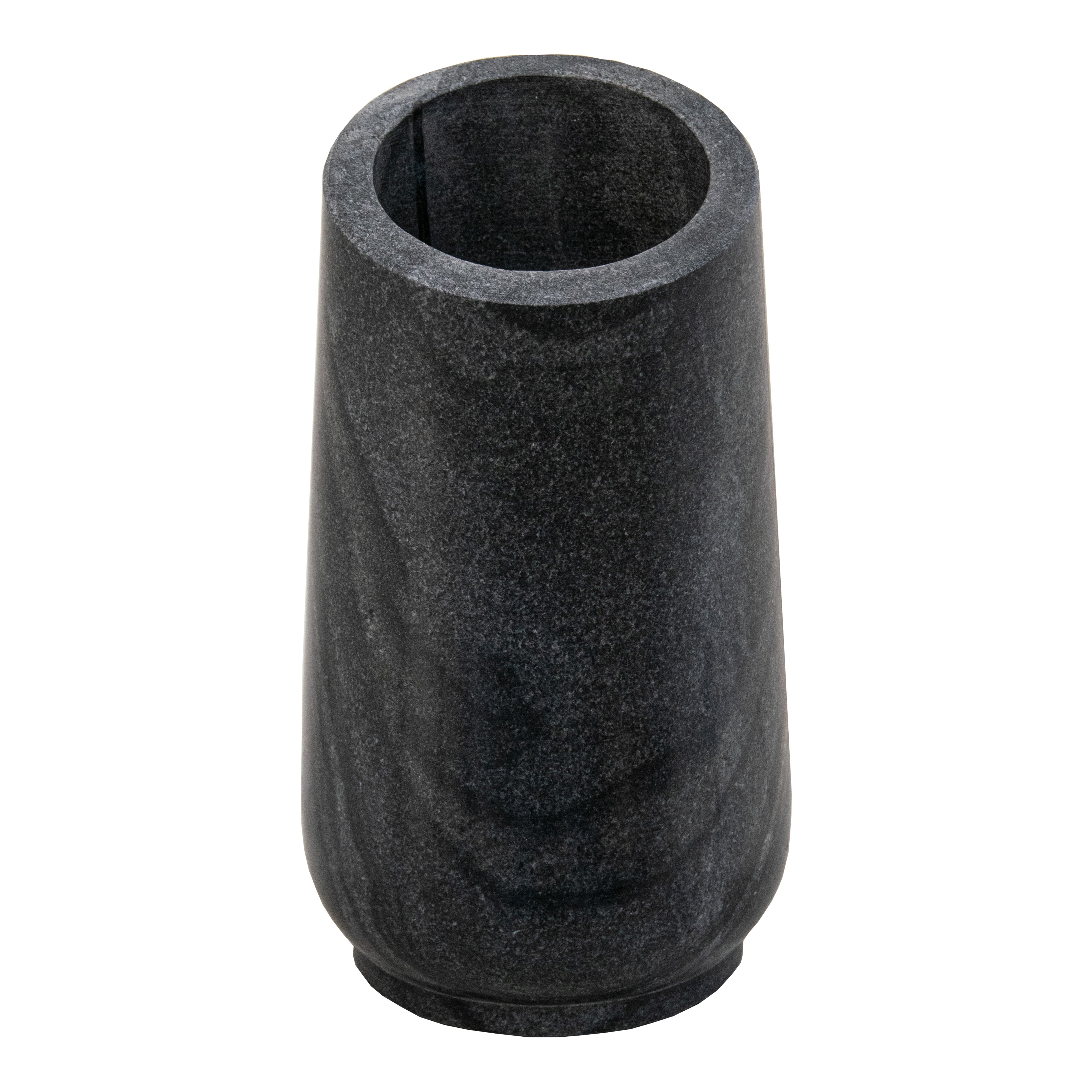 Arlet Vase - White/Black Marble