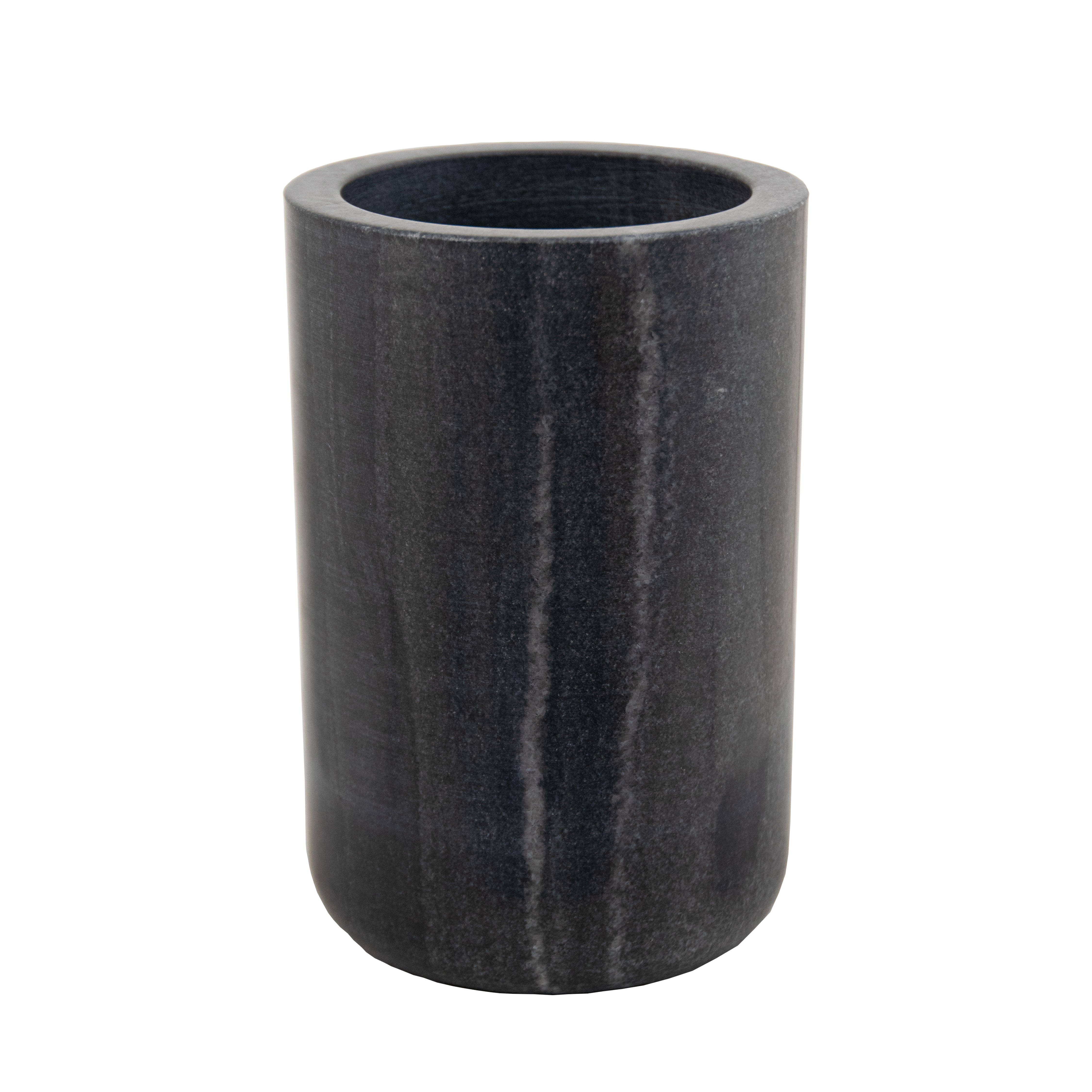 Carla Black Marble Vase - S/M/L
