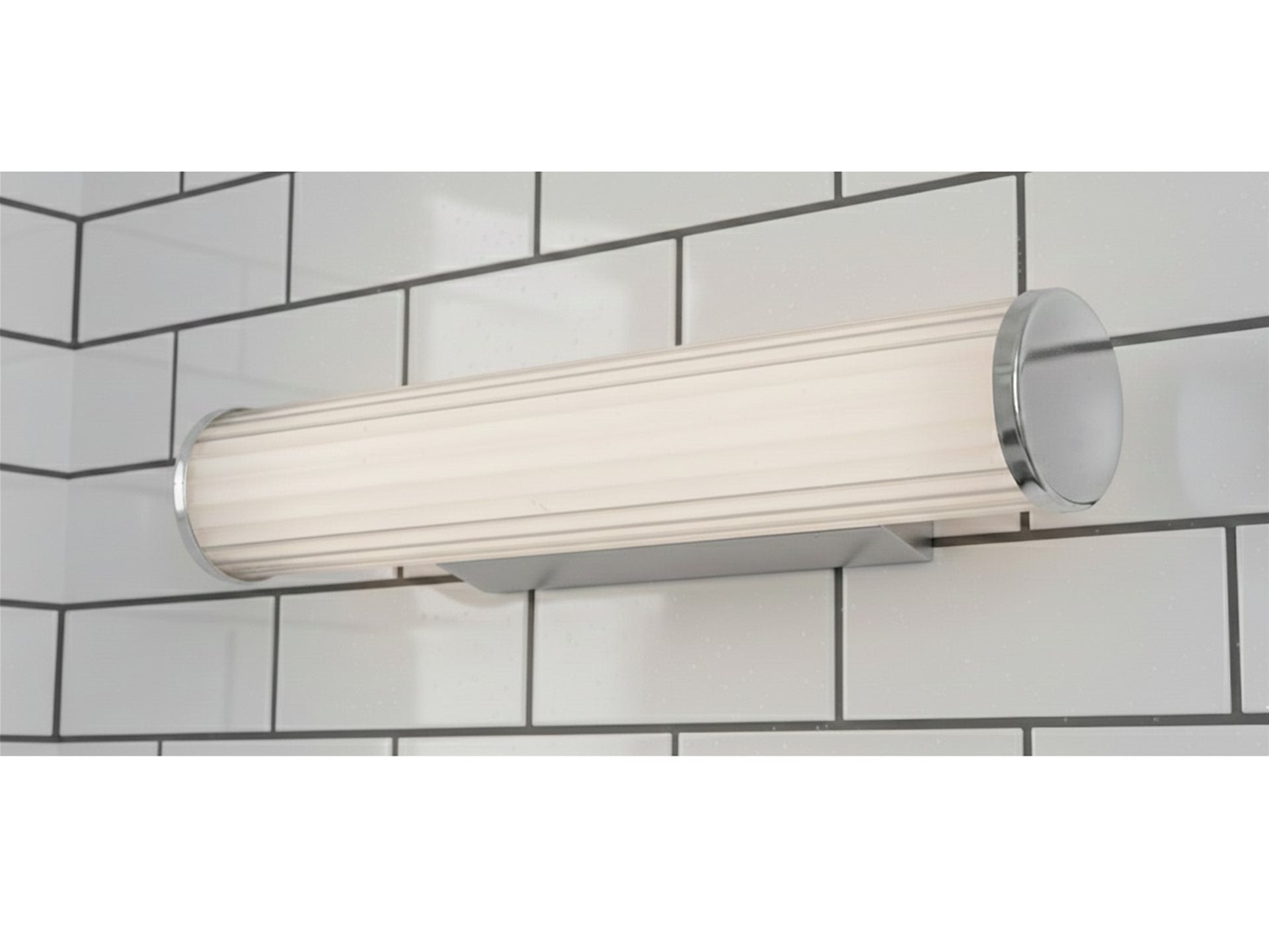Coral LED Wall Light- Chrome