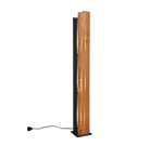 Karuni Wooden Floor Lamp - Wood Finish
