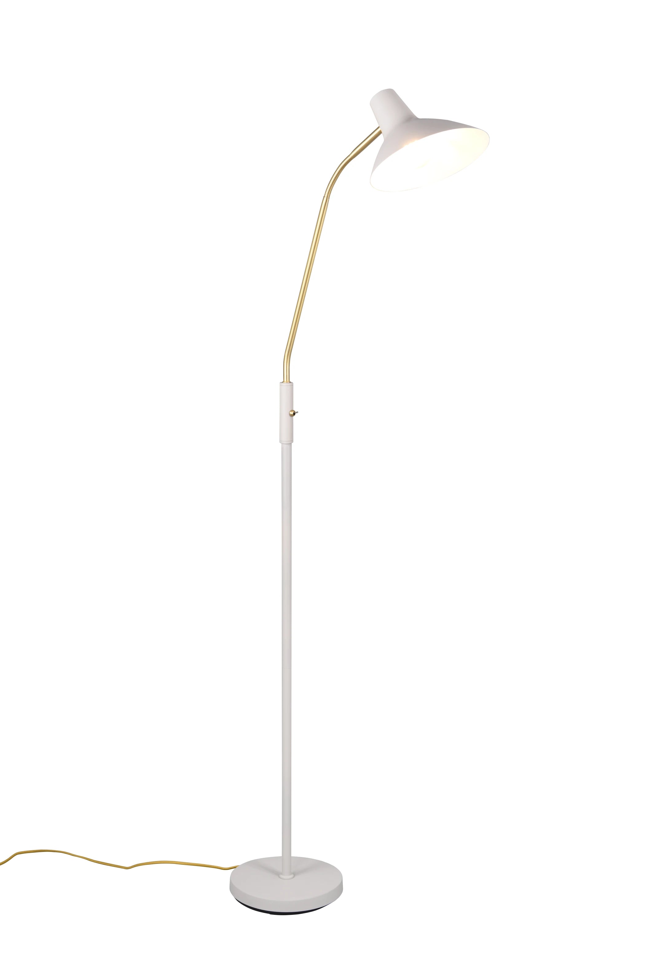 Traveller Task/Reading Floor Lamp - White/Black