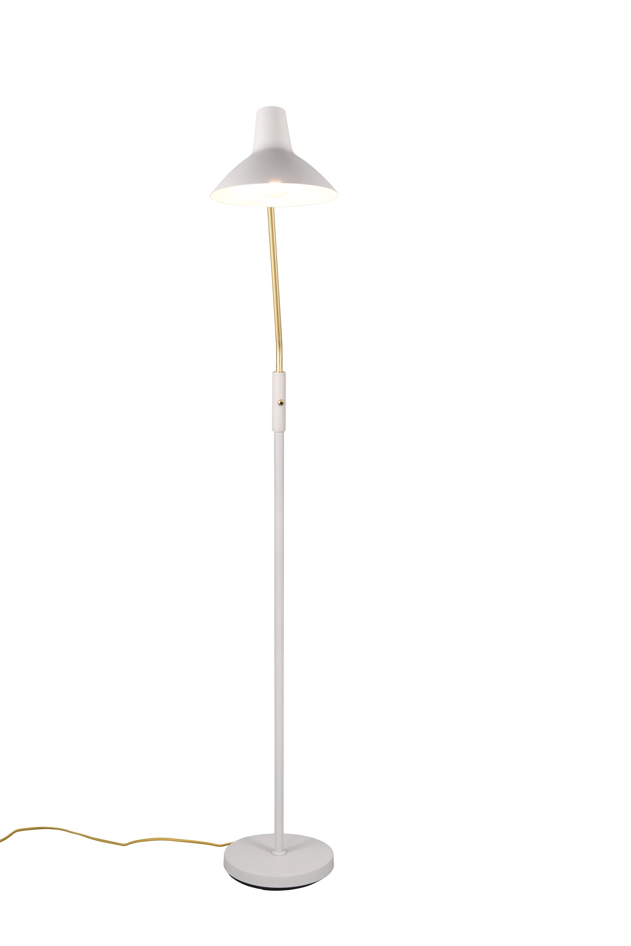 Traveller Task/Reading Floor Lamp - White/Black