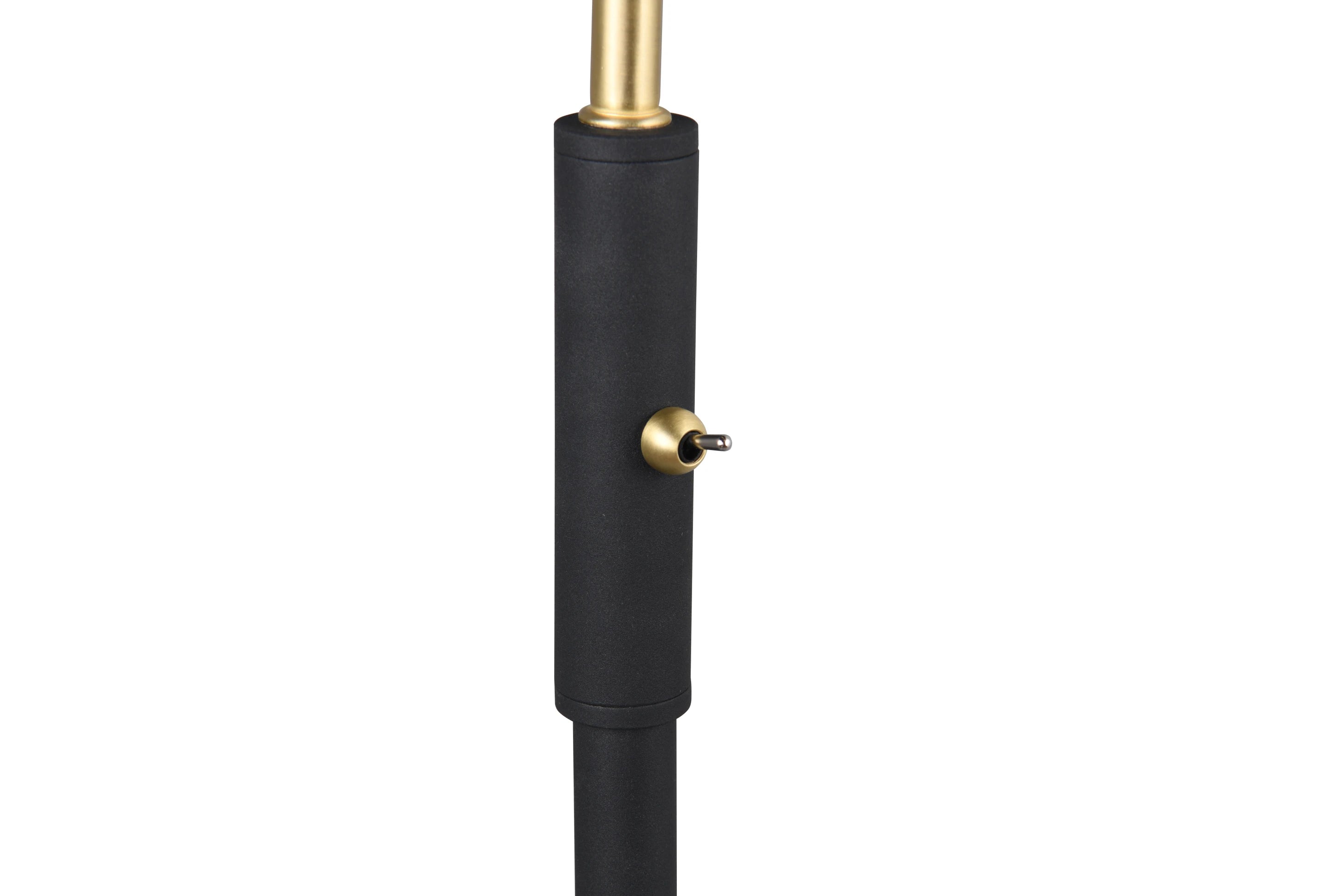 Traveller Task/Reading Floor Lamp - White/Black