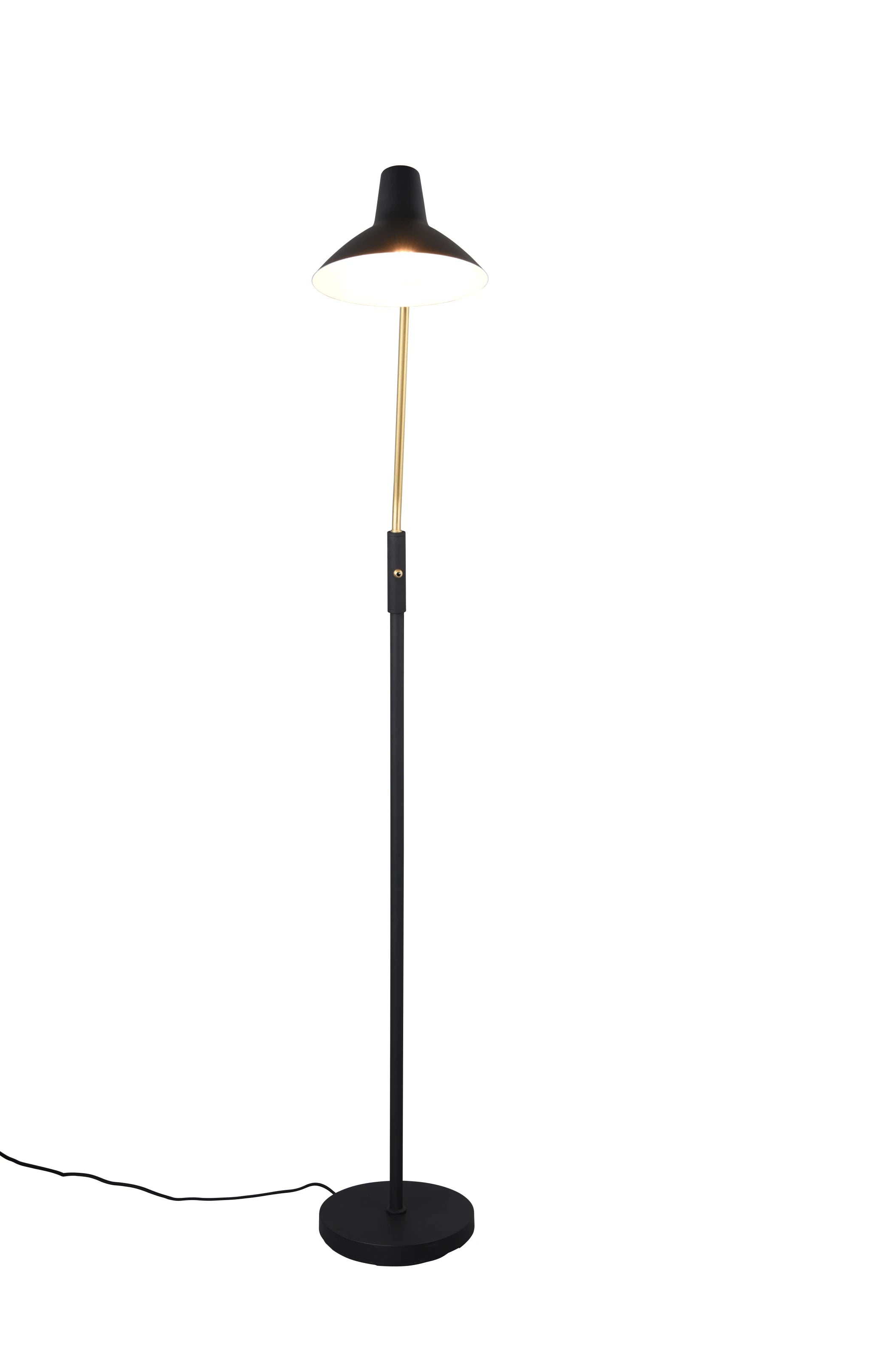 Traveller Task/Reading Floor Lamp - White/Black