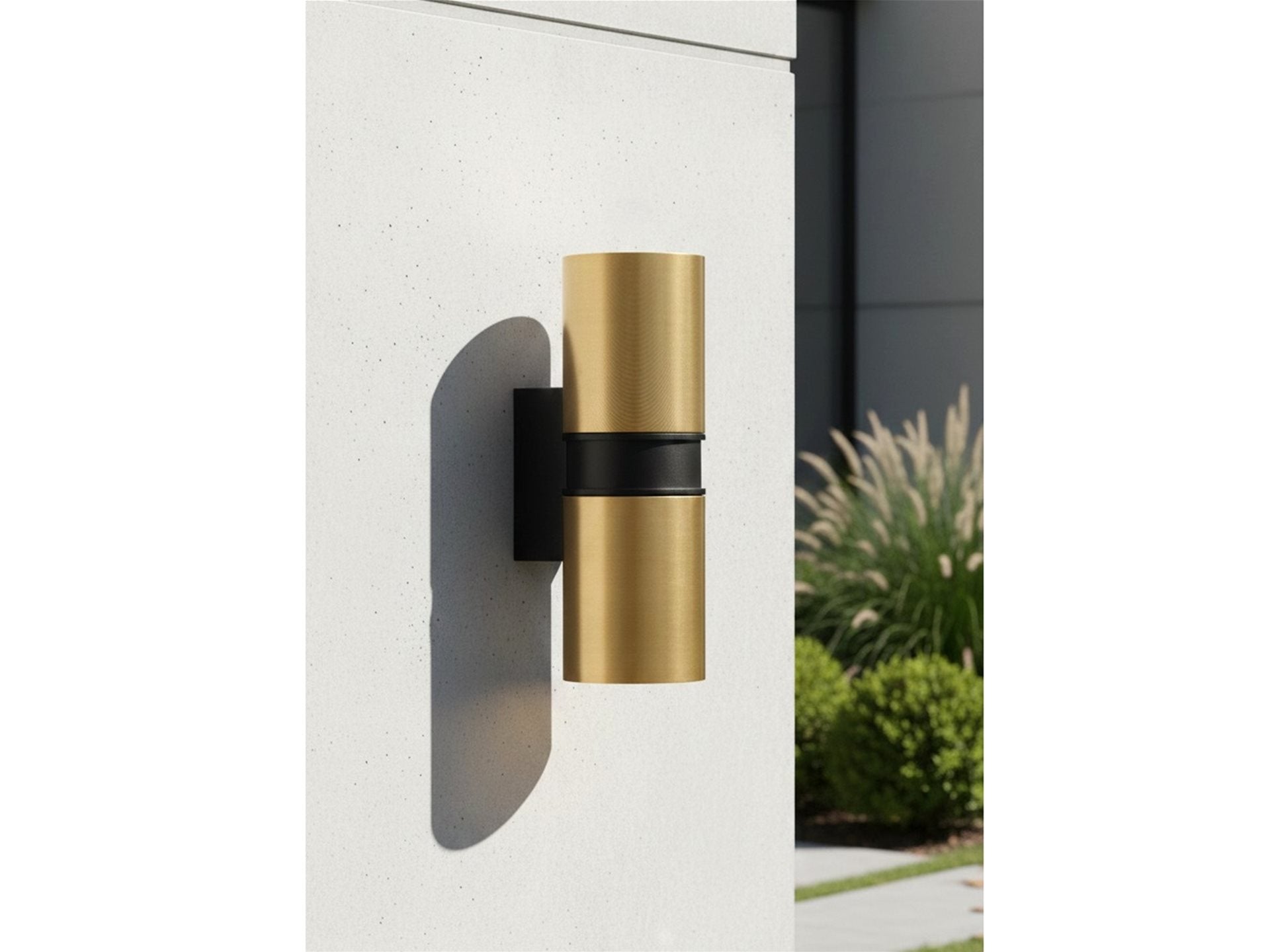 Hampton Wall Light- Brass/ White/ Black Finishes