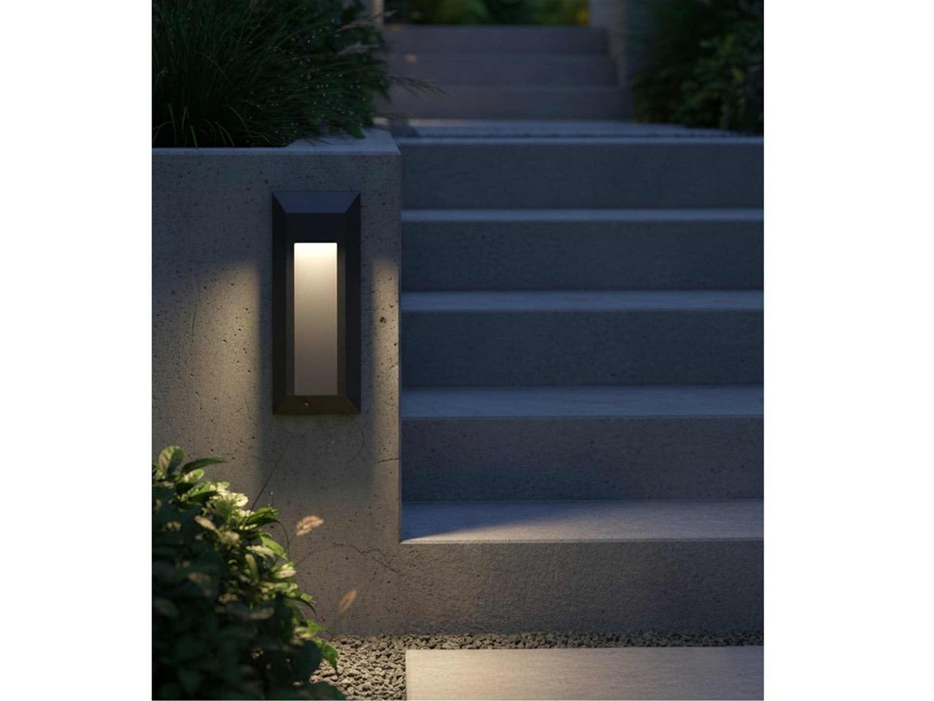 Enzo LED Resin Wall & Step Light