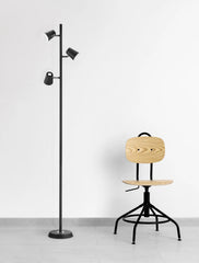Narcos Modern LED Floor Lamp - Black