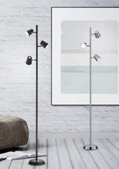 Narcos Modern LED Floor Lamp - Black