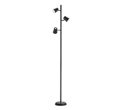 Narcos Modern LED Floor Lamp - Black