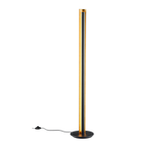 Texel Modern LED Floor Lamp - Black & Gold