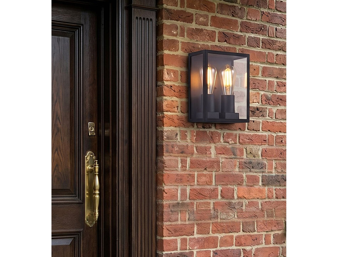 Houston Wall Light in Black