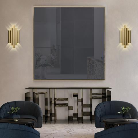 Robin Wall Light- Black/Gold/ White Finishes