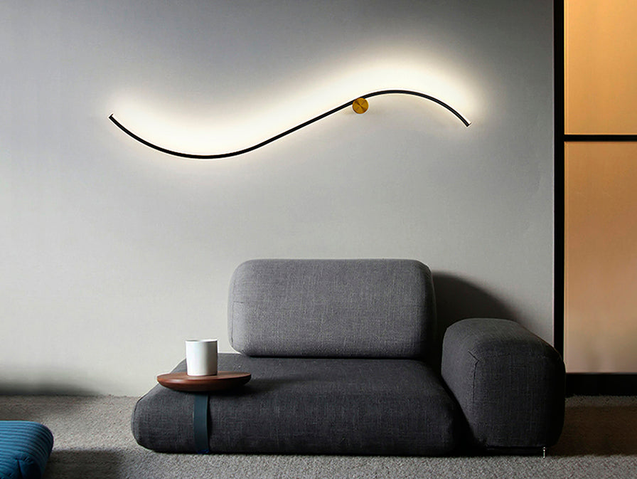 Siloe LED Wall Light - Black