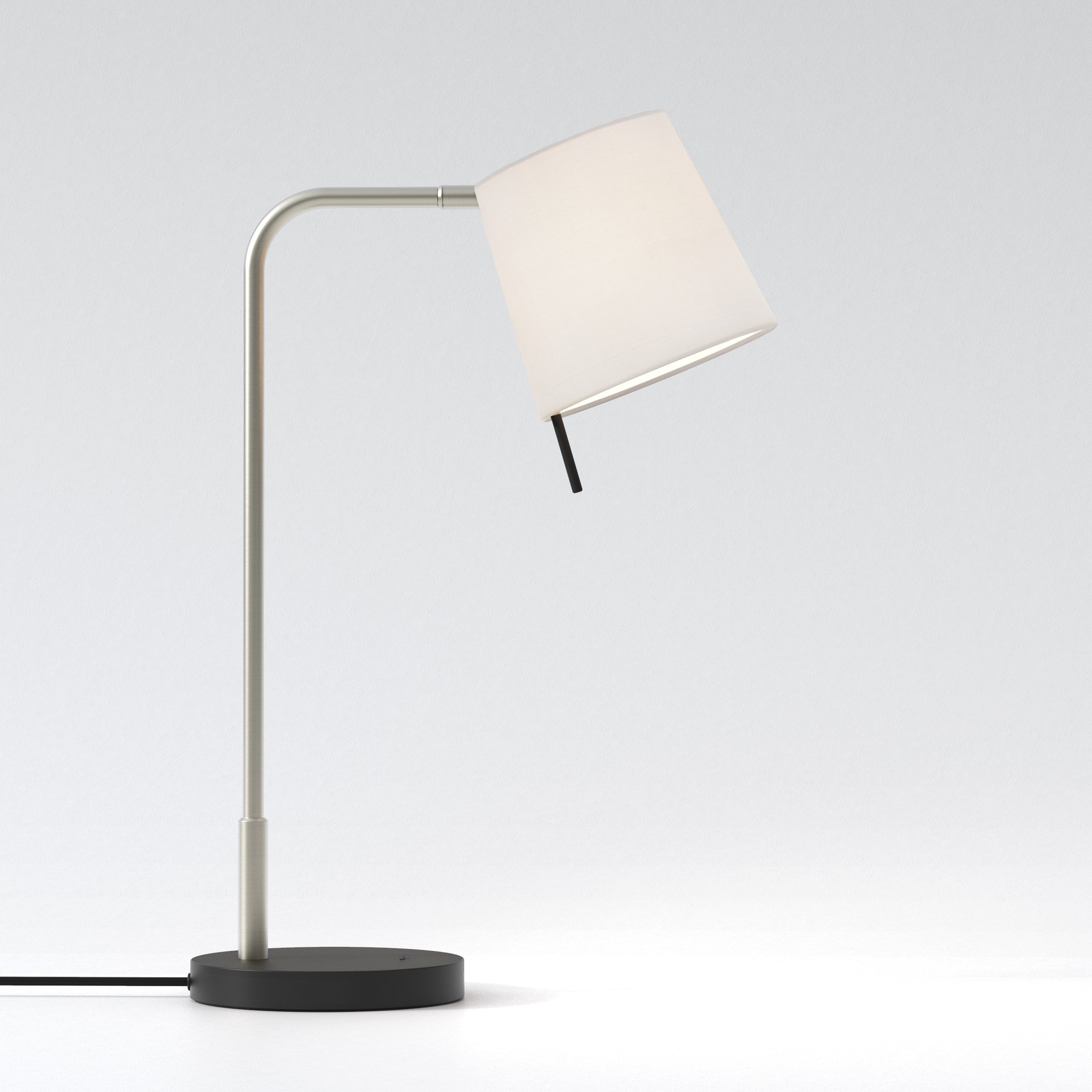 Mitsu Table Lamp- Matt Nickel/ Bronze