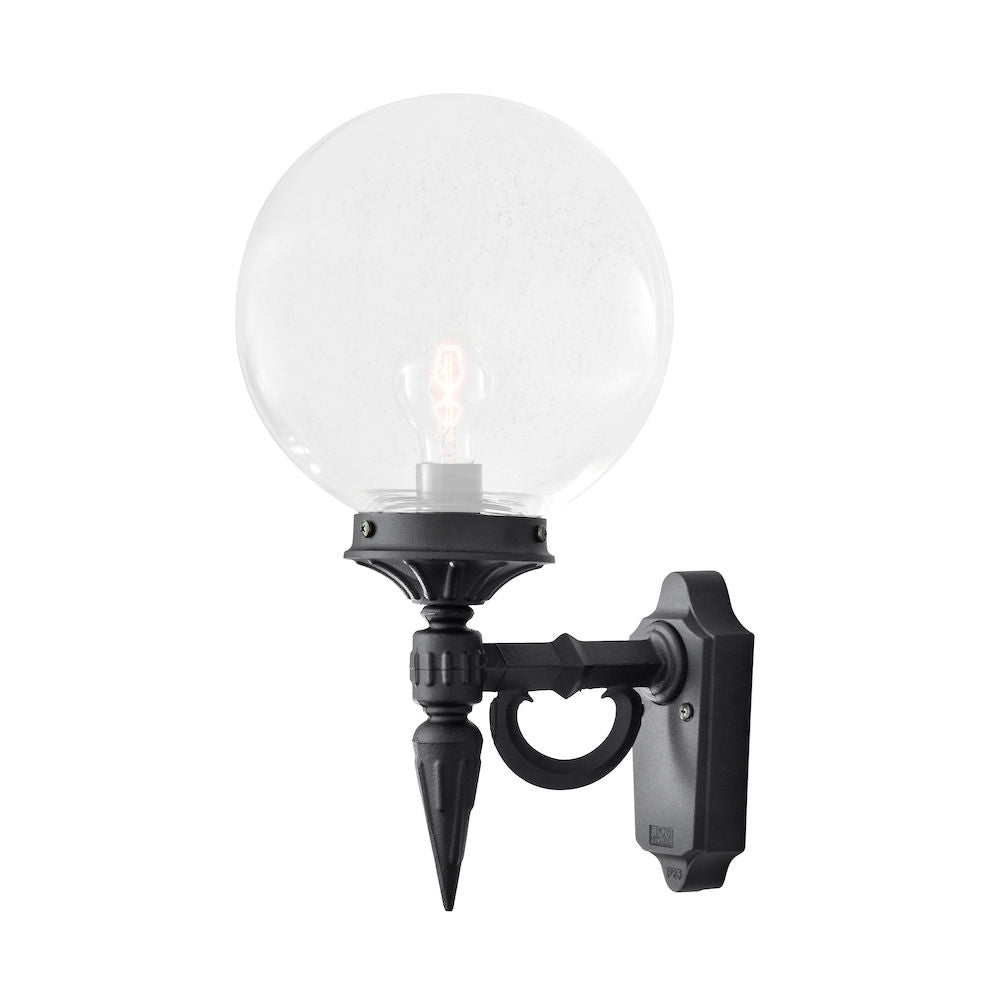 Orion Wall Lamp E27 IP23 - Black/White