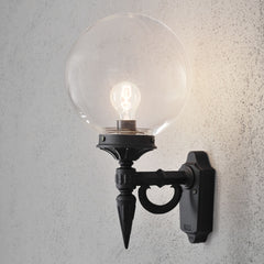 Orion Wall Lamp E27 IP23 - Black/White