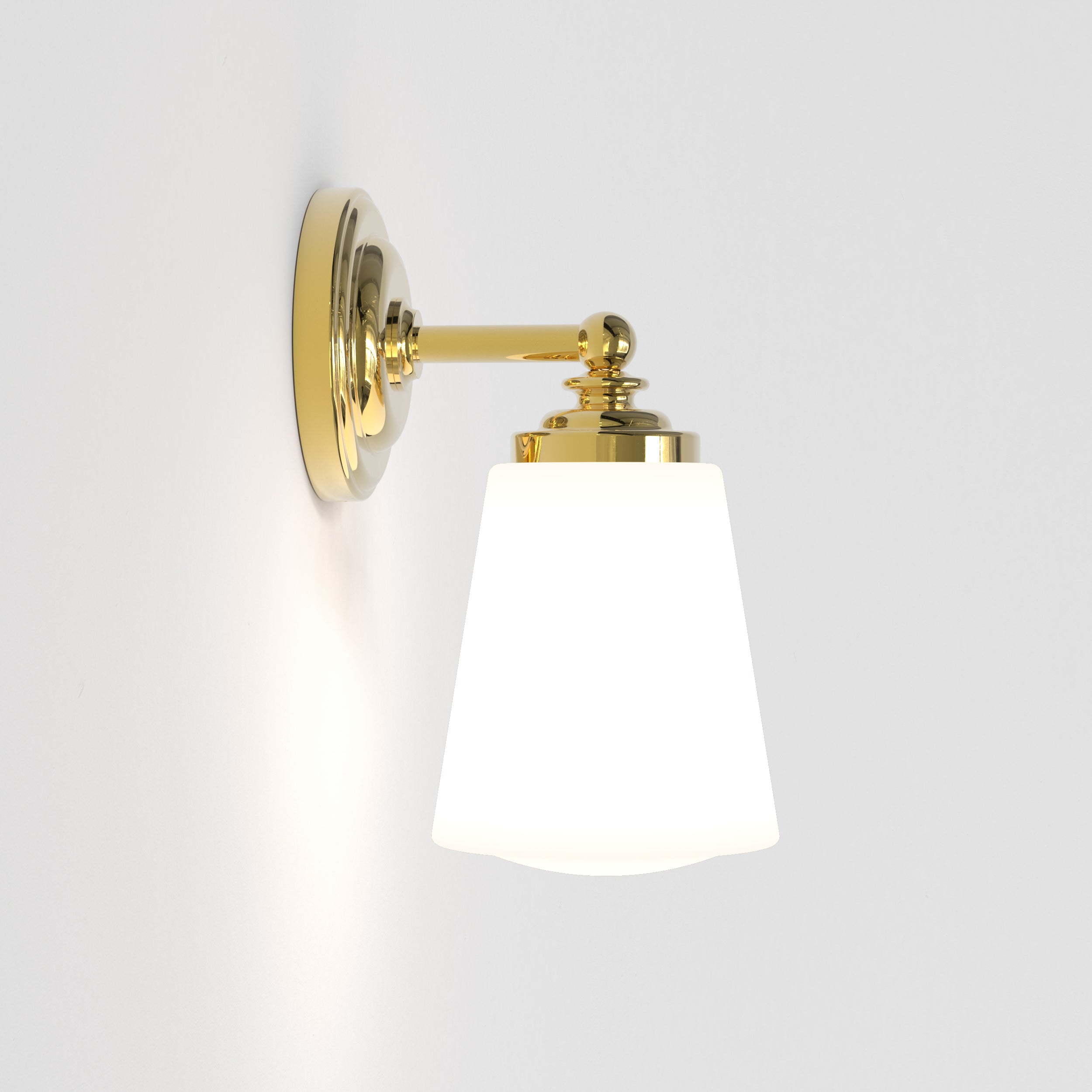 Anton Bathroom Wall Light In Various Finishes E14 IP44