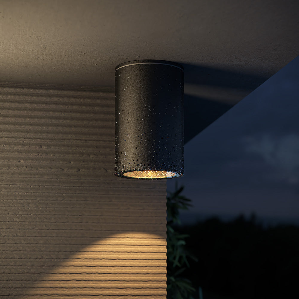 Ceiling lamp Roll Black - Finish