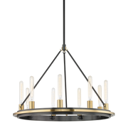 Chambers 9/12Lt Pendant - Aged Brass