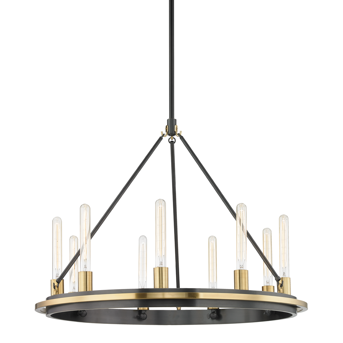 Chambers 9/12Lt Pendant - Aged Brass