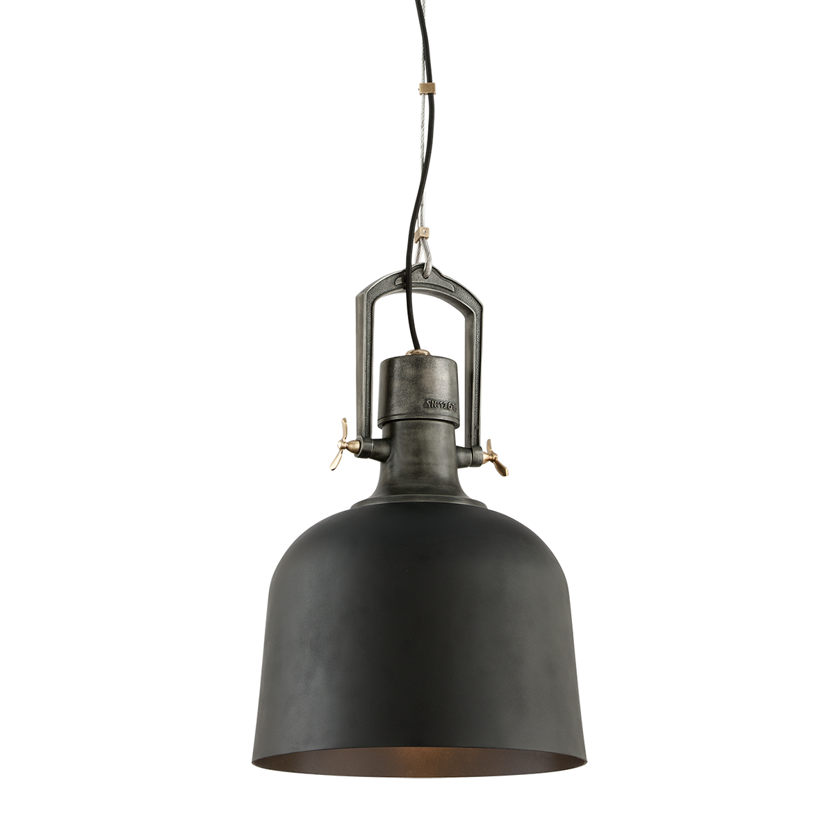 Hangar 31 1Lt Pendant - Brass & Old Silver