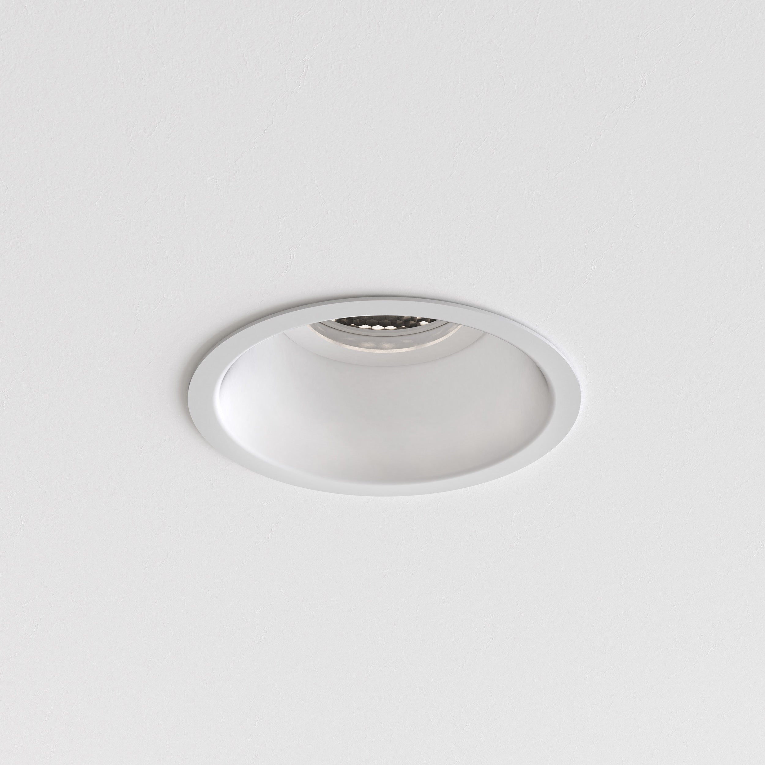 Minima Round/Square IP65 Bathroom Recessed Ceiling Light Various Types - Matt Black/Matt White Finish