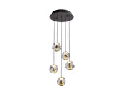 Zaria- Lamp 5/13L- Clear/Amber Dim Ip20 Integrated Led