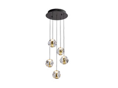 Zaria- Lamp 5/13L- Clear/Amber Dim Ip20 Integrated Led