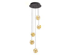 Zaria- Lamp 5/13L- Clear/Amber Dim Ip20 Integrated Led
