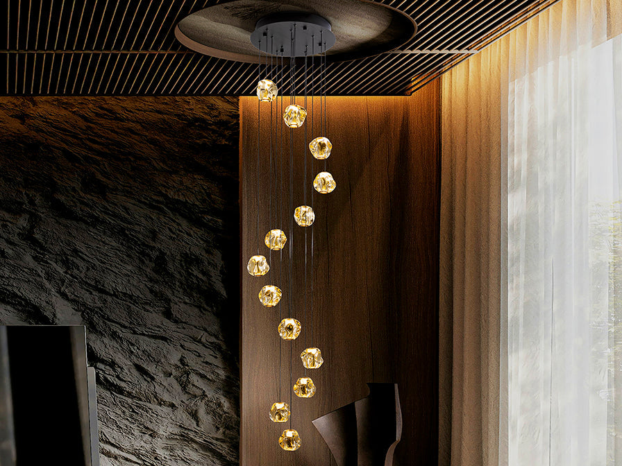 Zaria- Lamp 5/13L- Clear/Amber Dim Ip20 Integrated Led