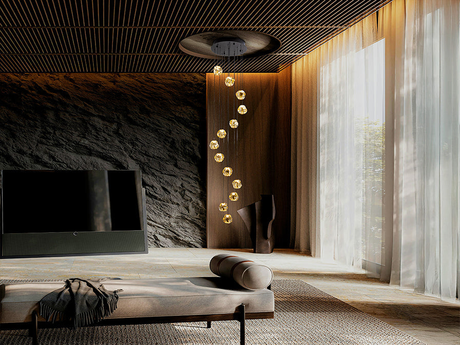 Zaria- Lamp 5/13L- Clear/Amber Dim Ip20 Integrated Led