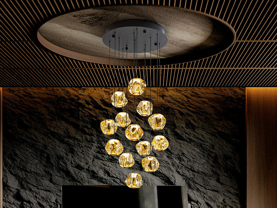 Zaria- Lamp 5/13L- Clear/Amber Dim Ip20 Integrated Led