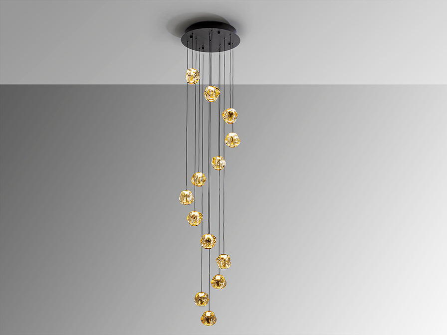 Zaria- Lamp 5/13L- Clear/Amber Dim Ip20 Integrated Led