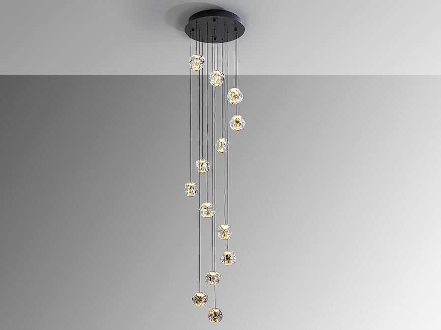 Zaria- Lamp 5/13L- Clear/Amber Dim Ip20 Integrated Led