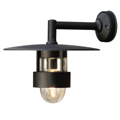 Freja Up/Down Wall Light E27 IP23 - Matt Black