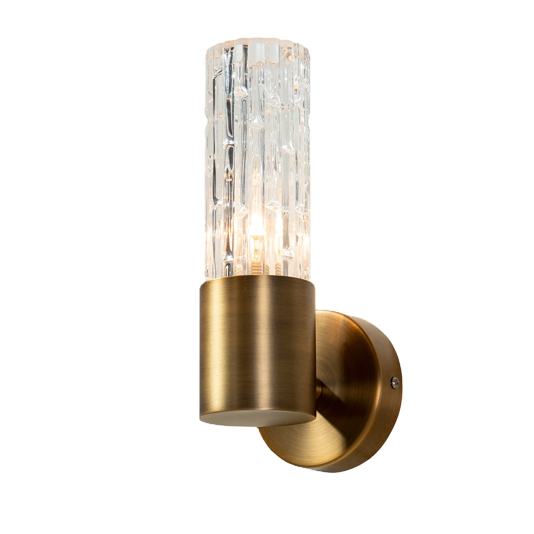 Ansley Short Wall Lamp - Brushed Brass