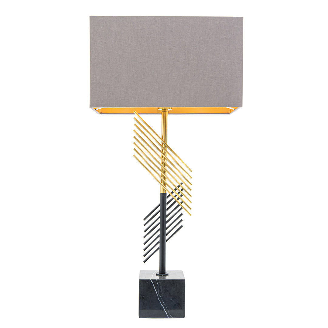 Otis Table Lamp - Black/White
