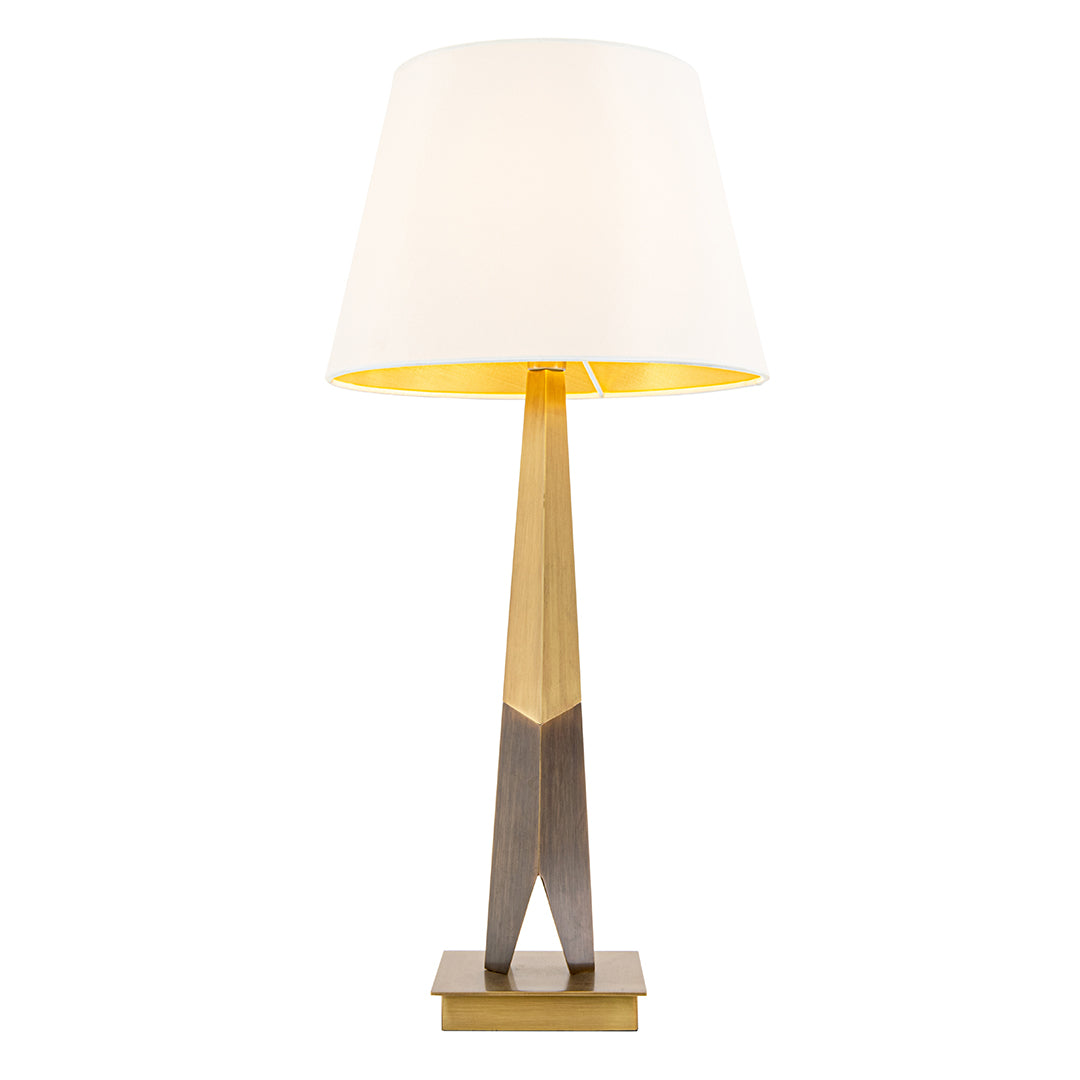 Aurelius Table Lamp - Brass & Cream