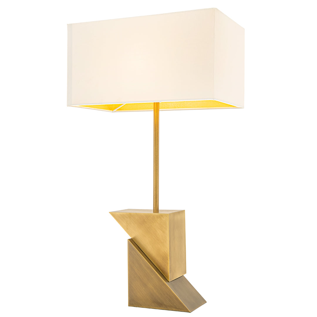 Irwell Table Lamp - Antique Brass
