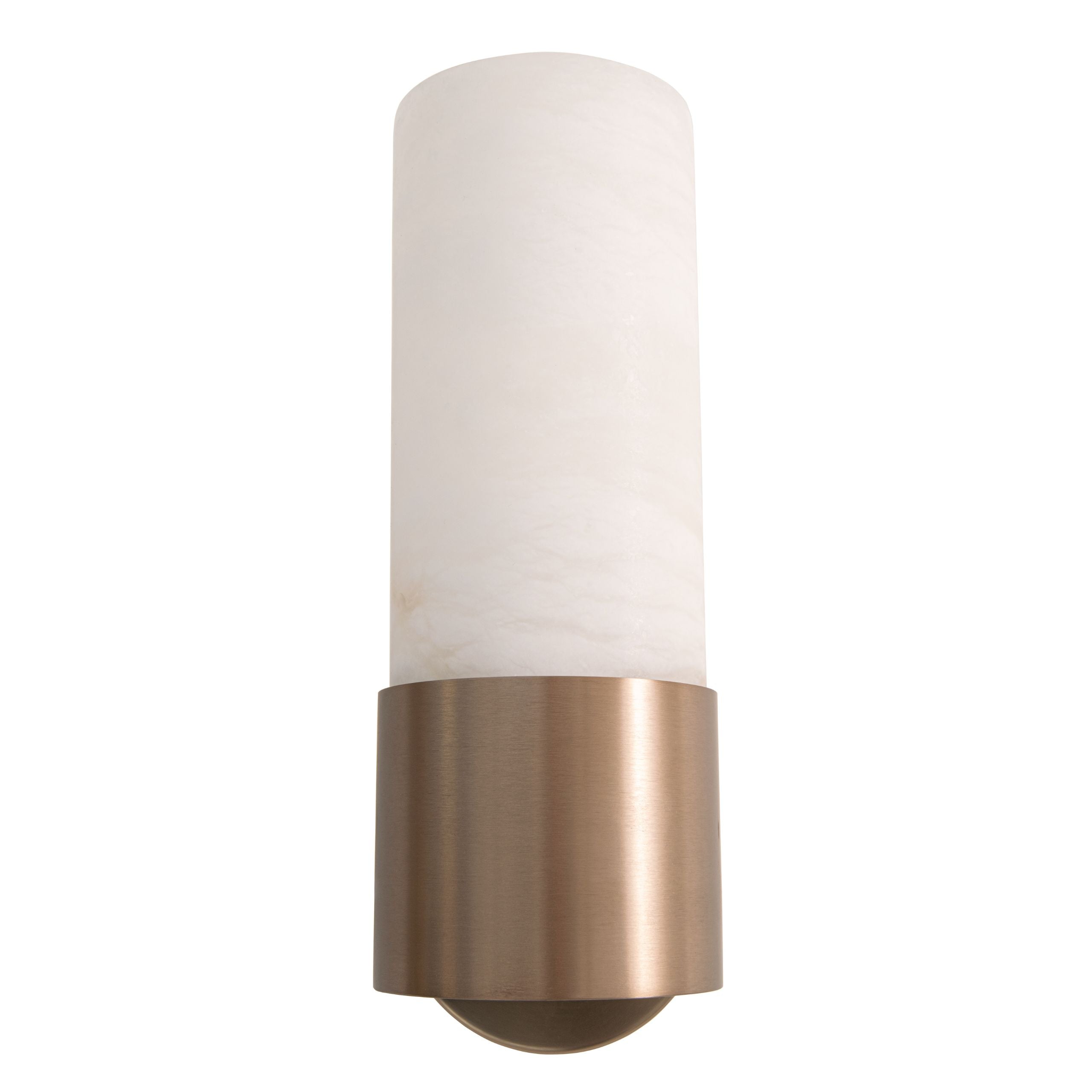 Ginori Wall Lamp - Bronze & Alabaster