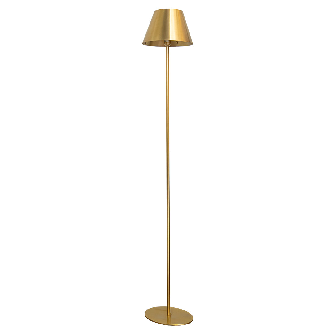 Holston Floor Lamp - Brass