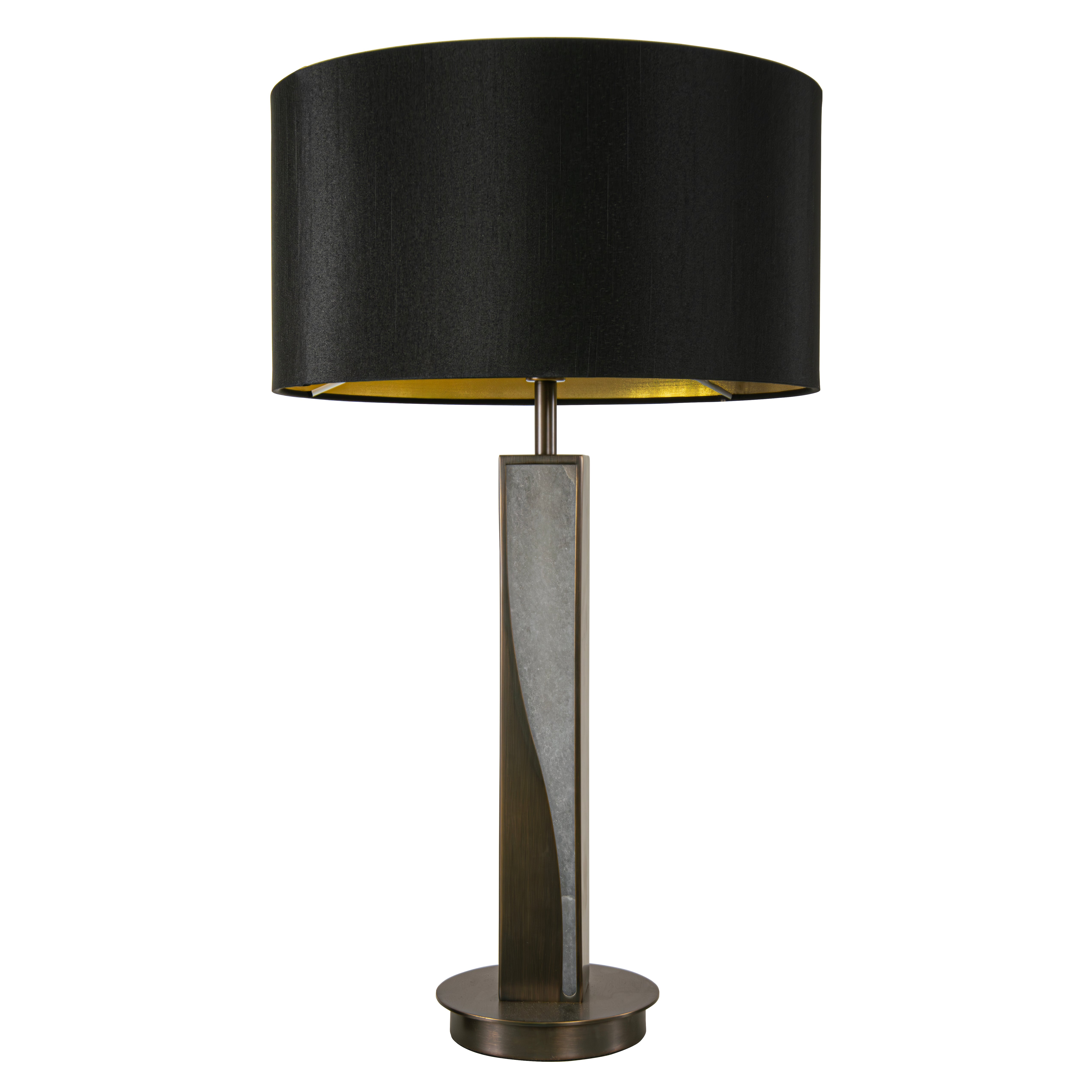 Friso Table Lamp - Bronze & Alabaster