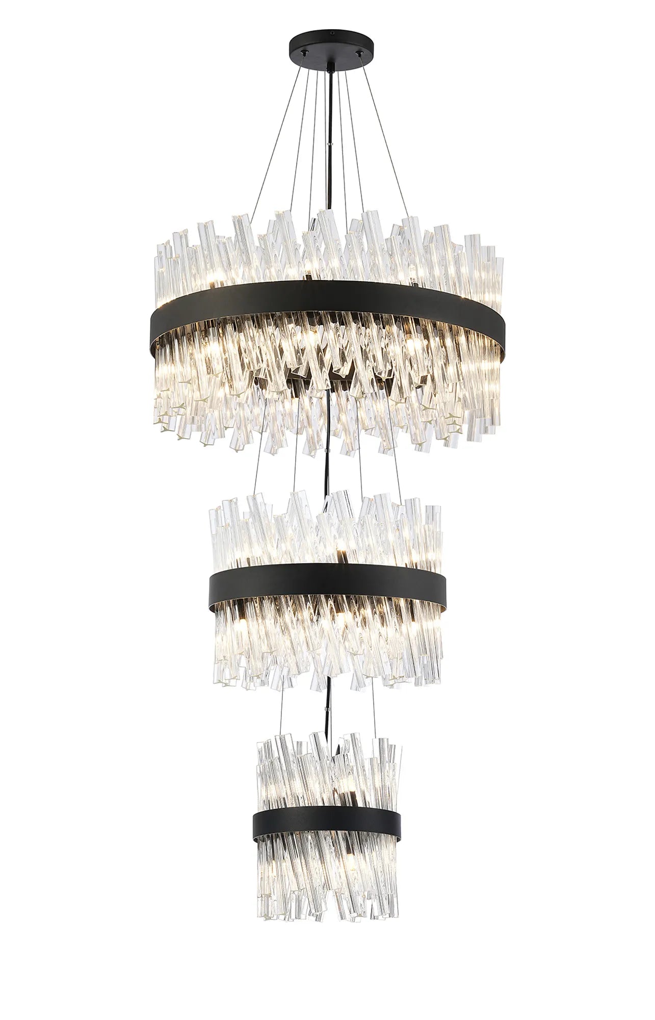 Bellina 2/3/4 Tier Chandelier - Various Sizes & Finishes