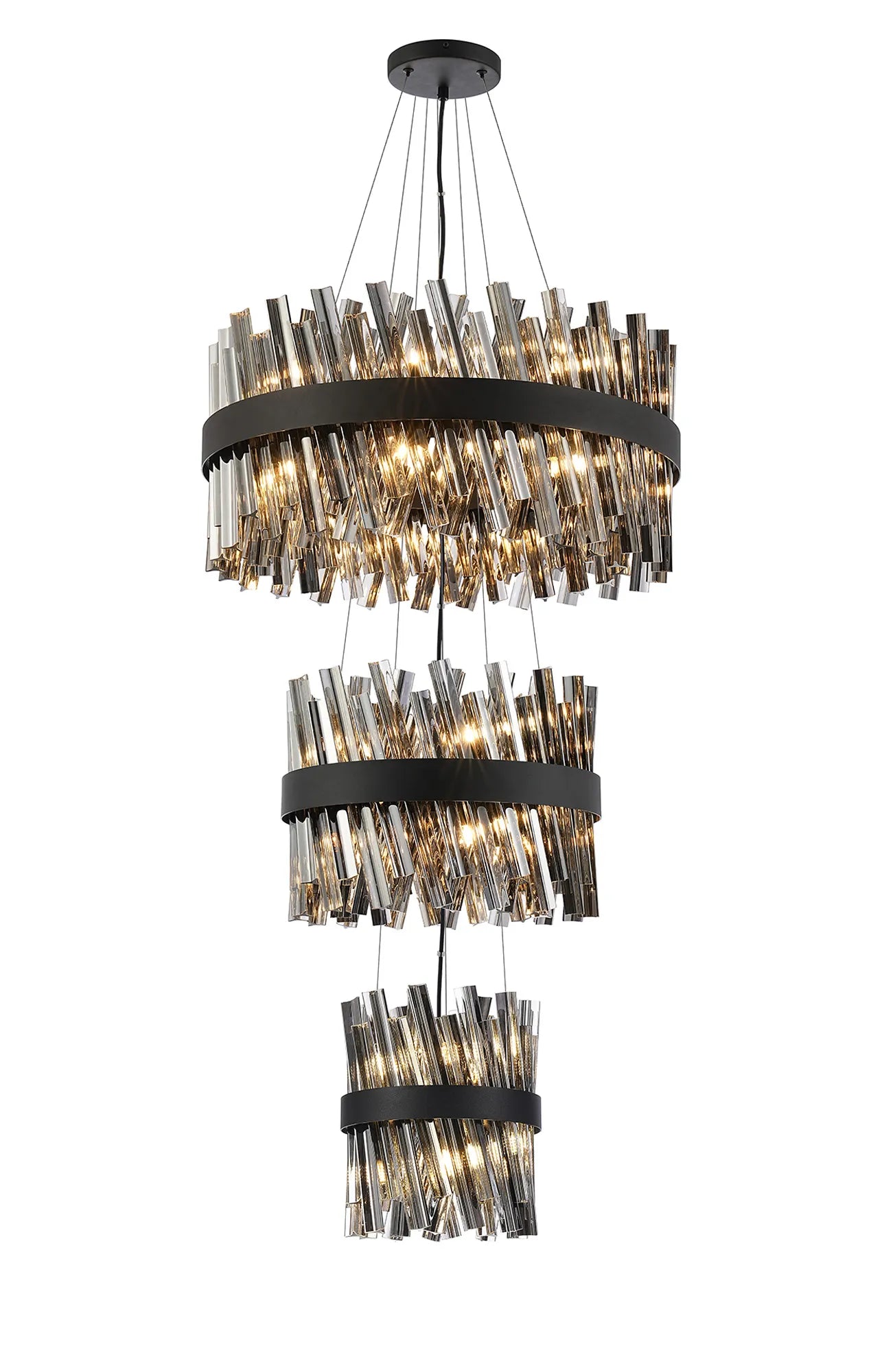 Bellina 2/3/4 Tier Chandelier - Various Sizes & Finishes
